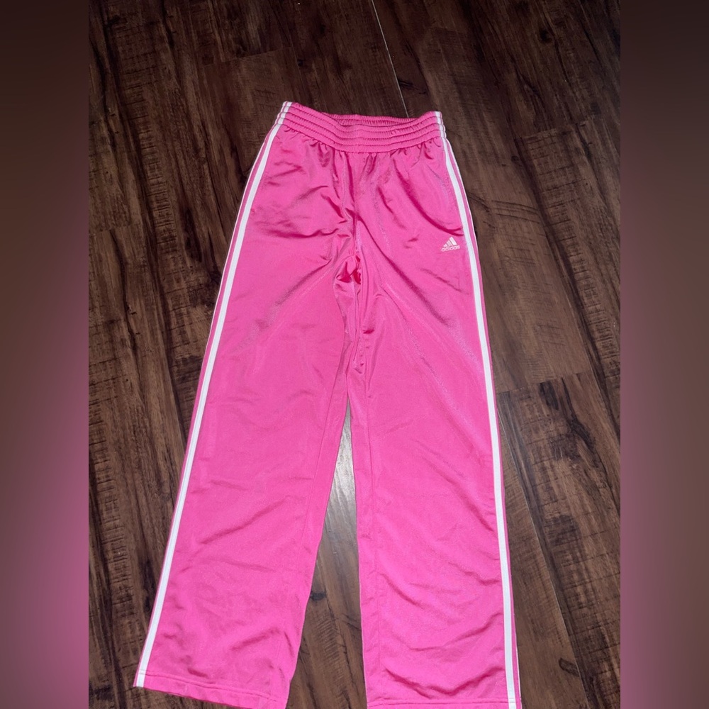 Adidas Bright Pink Athletic Pants
